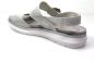 Preview: silber Flitzer mit Klettverschluss